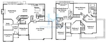Photos of the Birch model in the Tanner Trails subdivision in North Aurora, IL
