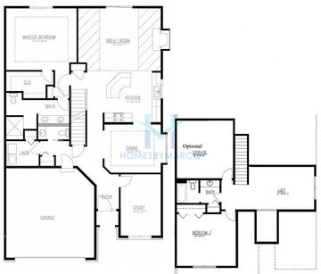 Photos of the Stratford model in the Ginger Woods subdivision in Aurora, IL