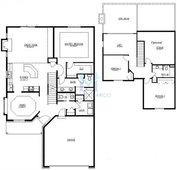 Photos of the Fairmont model in the Ginger Woods subdivision in Aurora, IL