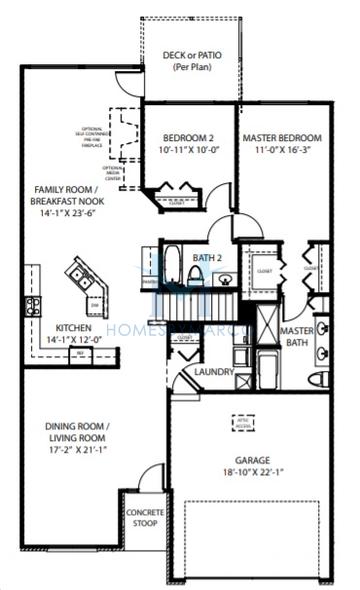 Milan model in Bella Vista, Bolingbrook, IL, built by Hartz Construction