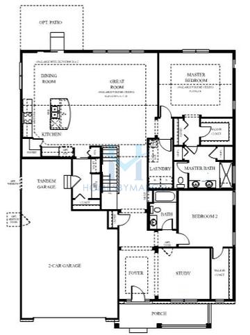 Photos of the Roanoke model in the Symphony Meadows subdivision in Volo, IL