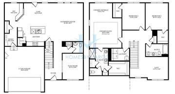 Photos of the Mercer model in the Hawthorn Hills subdivision in Hawthorn Woods, IL