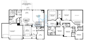 Photos of the Eden model in the Hawthorn Hills subdivision in Hawthorn Woods, IL