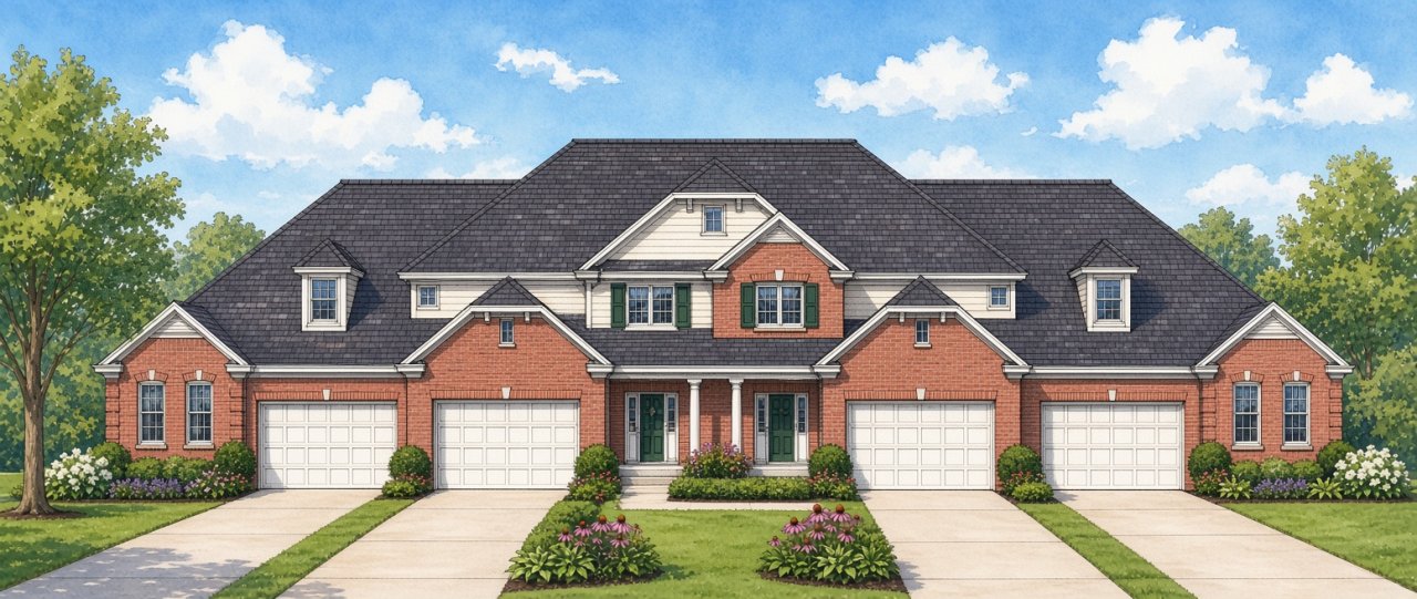Balmoral model in Ashbury Woods 03, Lemont, IL, built by Donven Homes