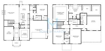 Photos of the Essex model in the Creeks Crossing subdivision in Algonquin, IL