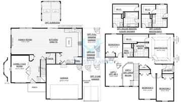 Oakwood model in Blackberry Woods, Yorkville, IL, built by Meadowbrook Builders