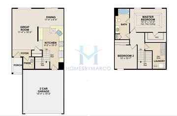 Photos of the Claire model in the Lakewood Crossing subdivision in Hampshire, IL