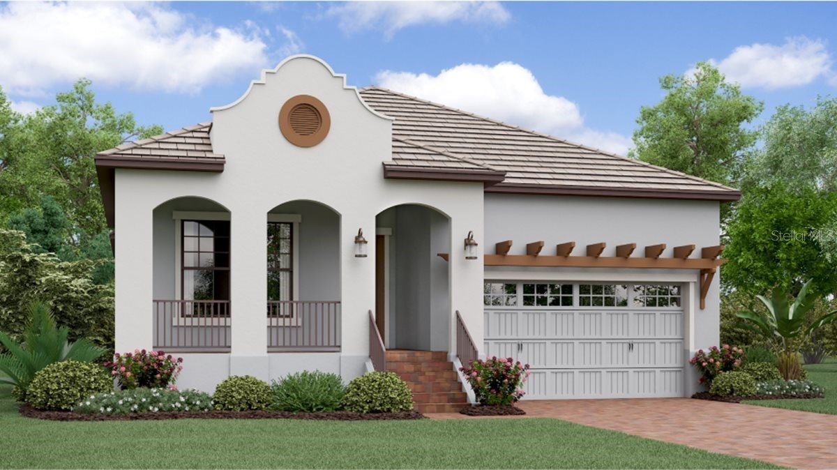 Venice II model in Southshore Yacht Club, Ruskin, FL, built by Lennar