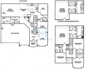 Photos of the Torrey model in the Highland Woods subdivision in Elgin, IL
