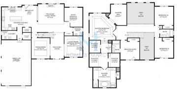 Photos of the Duke model in the Tanglewood Hills subdivision in Batavia, IL