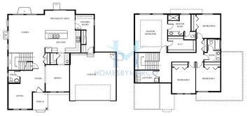 Photos of the Potomac model in the Remington at Providence subdivision in Elgin, IL