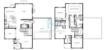 Photos of the Chesapeake model in the Remington at Providence subdivision in Elgin, IL