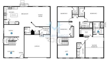 Photos of the Paramount model in the Heather Glen subdivision in New Lenox, IL