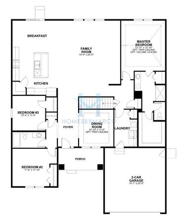 Photos of the Cheswicke model in the Woodlawn Place subdivision in Wheaton, IL