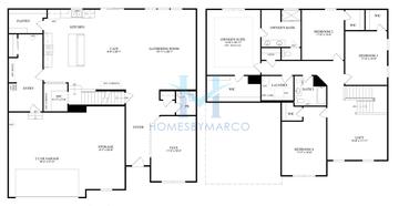 Photos of the Westchester model in the Timbers Edge subdivision in Woodridge, IL