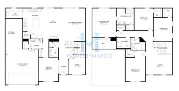 Photos of the Riverton model in the Hawthorn Hills subdivision in Hawthorn Woods, IL
