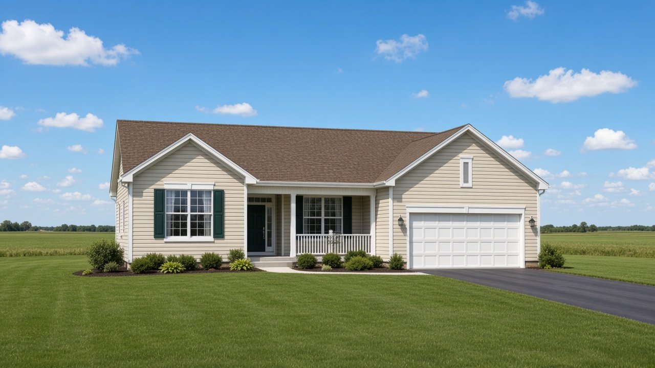 Carrington model in Claridge Estates, Bolingbrook, IL, built by Ryland Homes