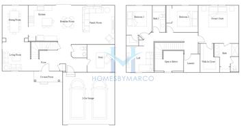 Victoria model in Remington Pointe, Volo, IL, built by Ryland Homes