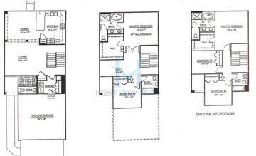 Photos of the Berkley model in the The Highlands at Red Tail subdivision in Lakewood, IL