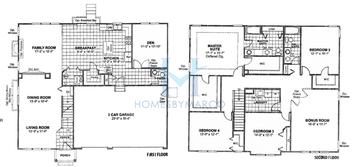Yorkshire model in Walnut Glen, Island Lake, IL, built by K. Hovnanian Homes
