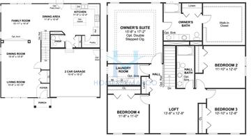 Betony model in Walnut Glen, Island Lake, IL, built by K. Hovnanian Homes