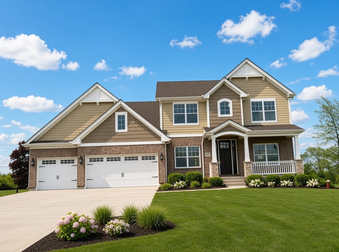 Keystone model in Cedar Brooke, Homer Glen, IL, built by Beechen & Dill Homes, Inc.