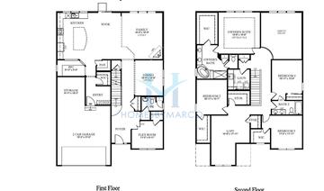 Photos of the Waverly model in the Hawthorn Hills subdivision in Hawthorn Woods, IL