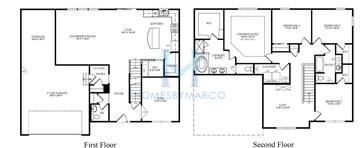 Photos of the Baldwin model in the Shadow Hill subdivision in Elgin, IL