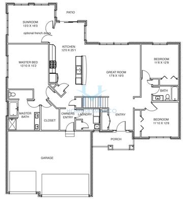 Crystal model in Heather Glen, New Lenox, IL, built by Hartz Construction