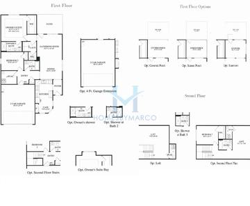 Photos of the Trailblazer model in the Grand Dominion subdivision in Mundelein, IL