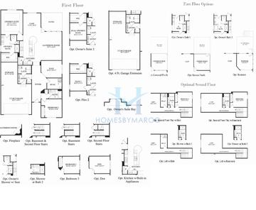 Photos of the Ascend model in the Grand Dominion subdivision in Mundelein, IL