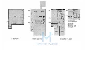 Photos of the Summit model in the Lexington Hills subdivision in Palatine, IL
