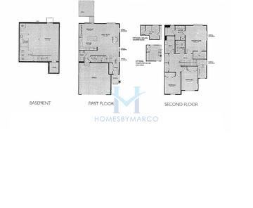 Photos of the Sierra model in the Lexington Hills subdivision in Palatine, IL