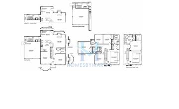 Photos of the Millstone model in the Cheswick Place subdivision in Lake in the Hills, IL