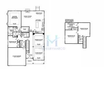 Photos of the Woodbridge model in the The Villas at Southbury Village subdivision in Oswego, IL