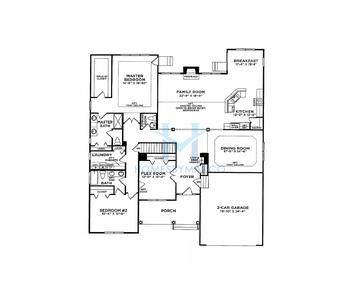 Photos of the Lexington model in the Prairie Glen subdivision in Sugar Grove, IL