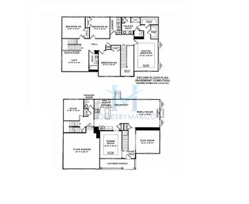 Photos of the Edmonton model in the Prairie Glen subdivision in Sugar Grove, IL