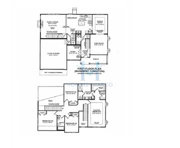 Photos of the Carlisle model in the Prairie Glen subdivision in Sugar Grove, IL