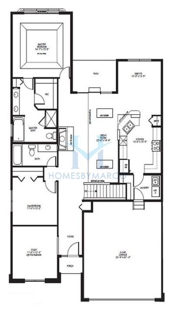 Photos of the Brentwood model in the Lakes of Boulder Ridge subdivision in Lake in the Hills, IL