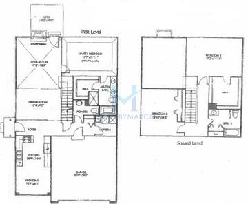Photos of the Driftstone model in the Greenhaven subdivision in Romeoville, IL