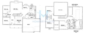 Photos of the Karianne model in the Heartland Circle subdivision in Yorkville, IL