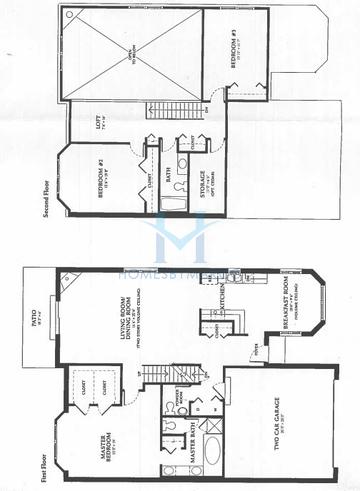 Photos of the Crofton model in the Winchester Estates subdivision in Buffalo Grove, IL