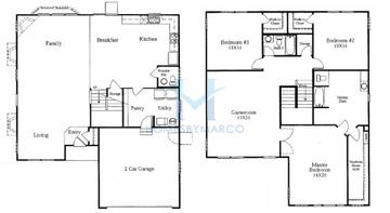 2860 model in Fairfield Way, Montgomery, IL, built by Kennedy Homes