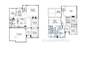 Photos of the Wildstone model in the Highland Woods subdivision in Elgin, IL