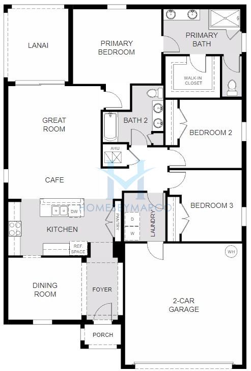 Photos of the Berkshire model in the Hanover Lakes subdivision in St. Cloud, FL