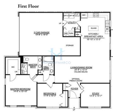 Photos of the Captiva model in the Playa Vista subdivision in Plainfield, IL