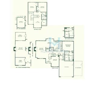 Photos of the Stratford model in the Woods of Antioch subdivision in Antioch, IL