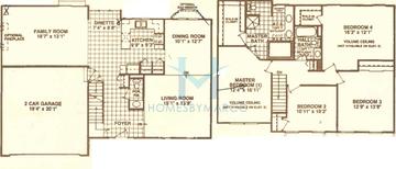 Regency model in Cambridge West, Mundelein, IL, built by Cambridge Homes