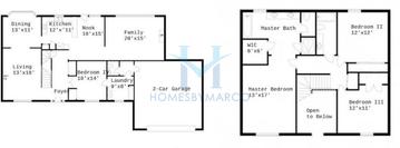 Photos of the Oxford model in the Saddle Club Estates subdivision in Sleepy Hollow, IL