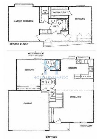 Photos of the Cypress model in the Pheasant Creek subdivision in Aurora, IL